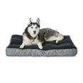 thumbnail image 5 of Vibrant Life Large Tweed and Sherpa Orthopedic Dog Bed, Gray, 40" x 27", 5 of 6