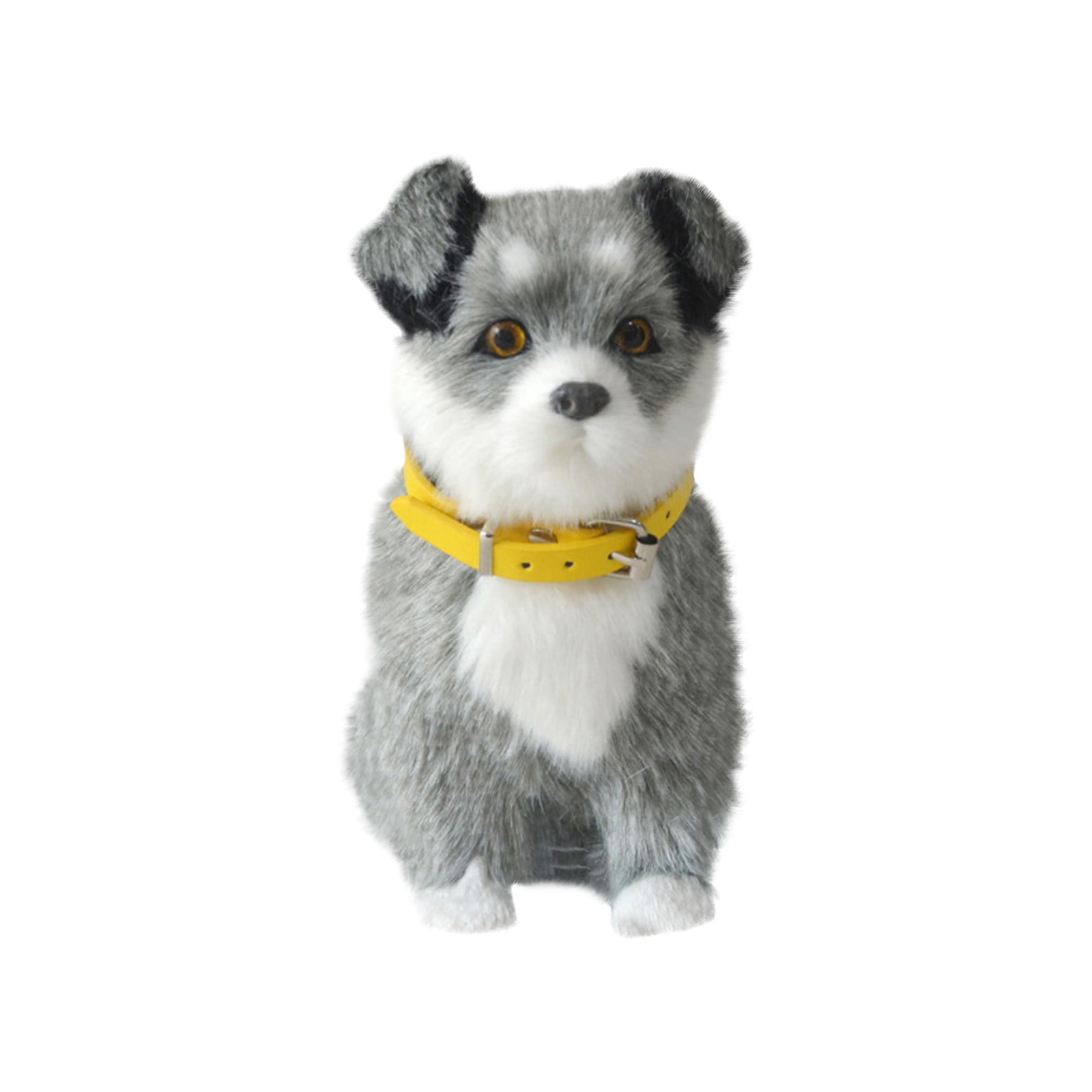 Interactive Simulation Dog-Realistic Puppy Electronic Toy Dog with Barking- Robotic Pet Toy Present Gift for Toddler Girls Boys