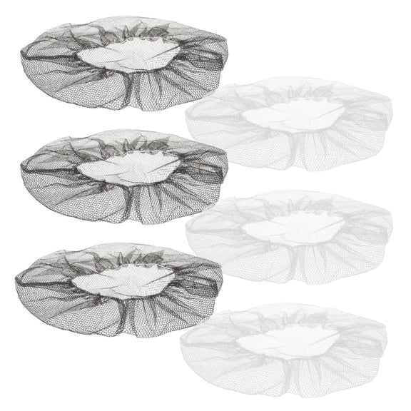 BESTOYARD Washable Fan Protector Cover Assorted Colors Polyester Mesh 6Pcs