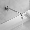 thumbnail image 2 of Brass Kitchen Faucets Semi-automatic Sink Faucet Single Cold Wall Mounted Pot Filler Faucet Swivel Roatated Kitchen Basin Tap ,High Water Flow Rate, 2 of 7
