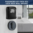 EUWBSSR Key Lock Box with Code, Lock Box for House key, Safe Box, Home