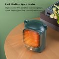 thumbnail image 4 of 500W Electric Space PTC Fast Heating Constant Temperature Mini Space for Home Office Room Desk Indoor Use, 4 of 7