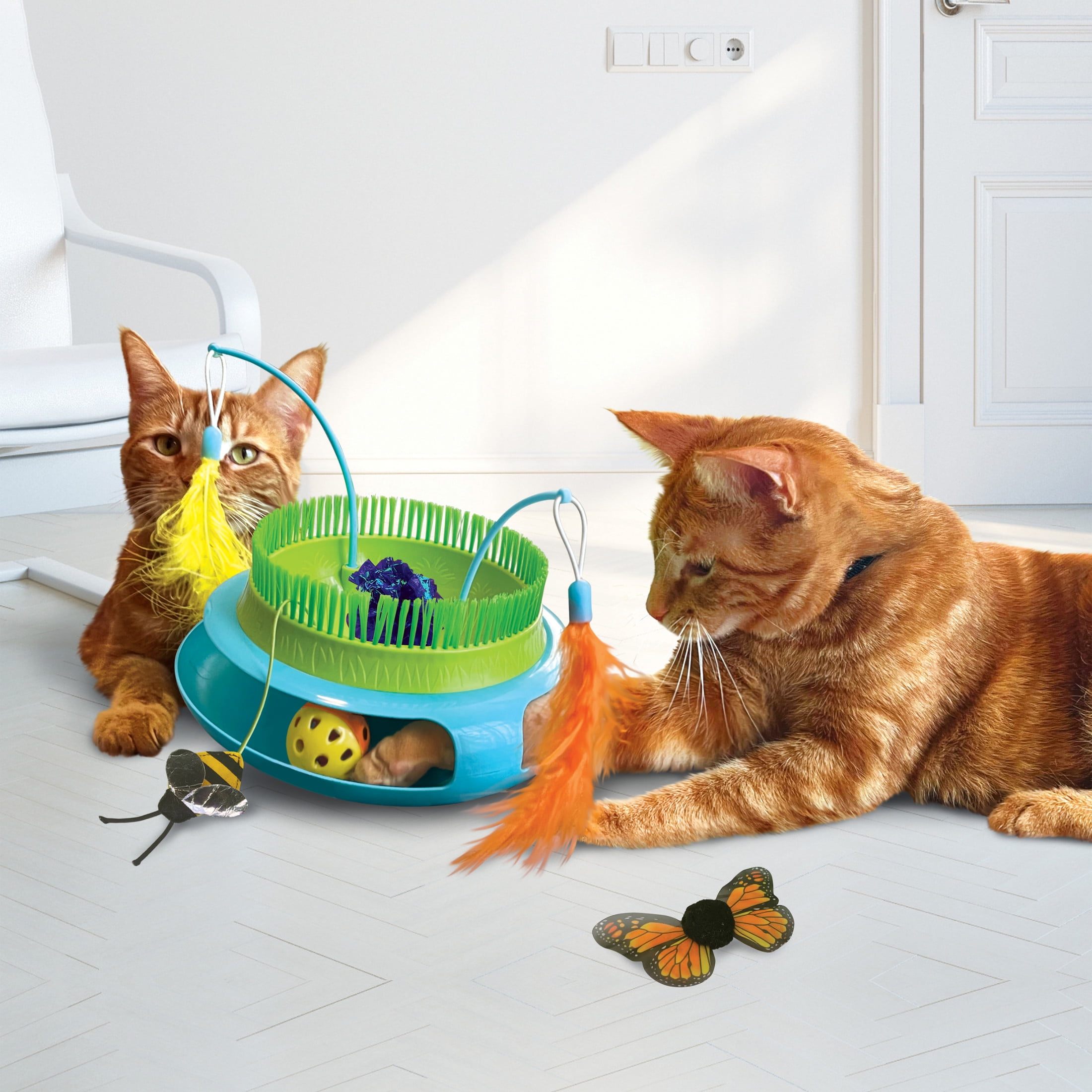 KONG® Playground Garden Multi-Sensory Cat Toy, with Premium North American Catnip