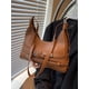 thumbnail image 4 of Mochila de piel de oveja de 14" (35 cm) Mochila vintage para ordenador portátil Mochila suave para mujer Mochila escolar Mochila de viaje de fin de semana, 4 of 5