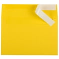 thumbnail image 3 of JAM Paper A9 Peel & Seal Envelopes, 5 3/4 x 8 3/4, Yellow Recycled, 250/Box, 3 of 4