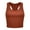 Brown, variant on DuoJiaJ Basic Crop Tank Tops Women Sleeveless Racerback Crop Sport Top Women Vest Black M