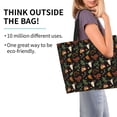 thumbnail image 2 of Fotbe Wild West Cowboy Bolsa Tote Estética de Lona con Estampado para Mujer - Bolsa Reutilizable de Hombro Casual para Vacaciones, Compras, Trabajo y Gimnasio, 2 of 8