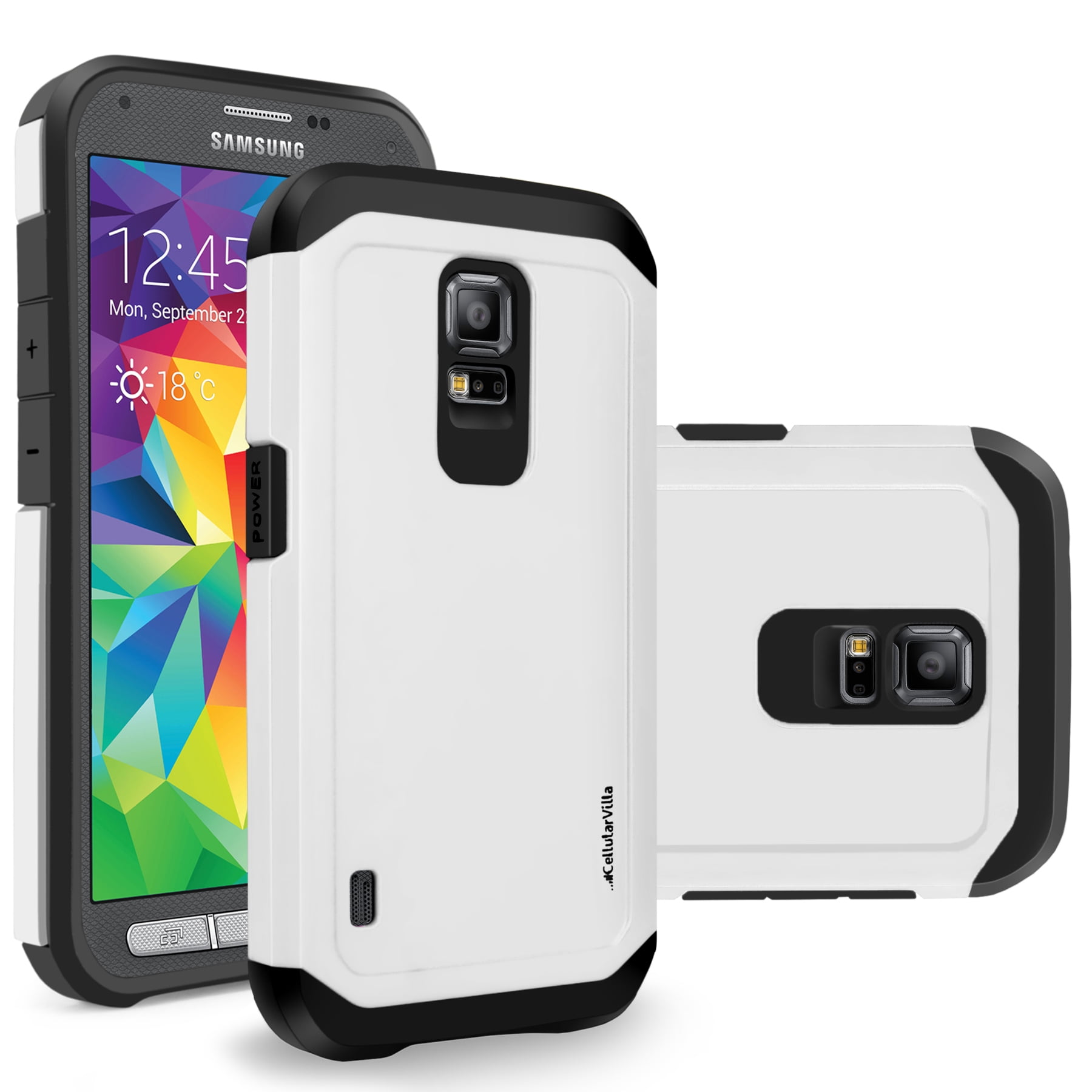 S5 Active Case, Galaxy S5 Active Case, Cellularvilla [Hybrid] [Rugged