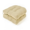 thumbnail image 1 of U Shaped Cushion Sofa Rattan Chair Cushion Outdoor/Indoor Terrace Cushion 2Ps, 1 of 8