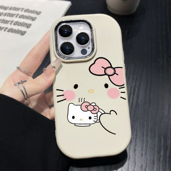 Sanrio Hello Kitty Lovely Full Screen KT Phone Case For Samsung Galaxy A32 A52 A51 A31 A14 A24 A34 A54 A03S A13 A23 A33 A53 A30S