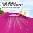 thumbnail image 6 of EAGLE PEAK 8 x 8 Pop Up Canopy Tent Instant Outdoor Canopy Easy Set-up Straight Leg Folding Shelter, 6 of 10