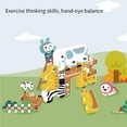 thumbnail image 3 of stanreset Plastic Stacking Games Toy for Kids Animal Balance Blocks Games Educational Stacking Building Block for Children Adults No.01, 3 of 6