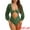 Army Green, variant on Women's 1 Piece Cut Out Ring Plunge Neck Shirred Bikini M Rosy Brown