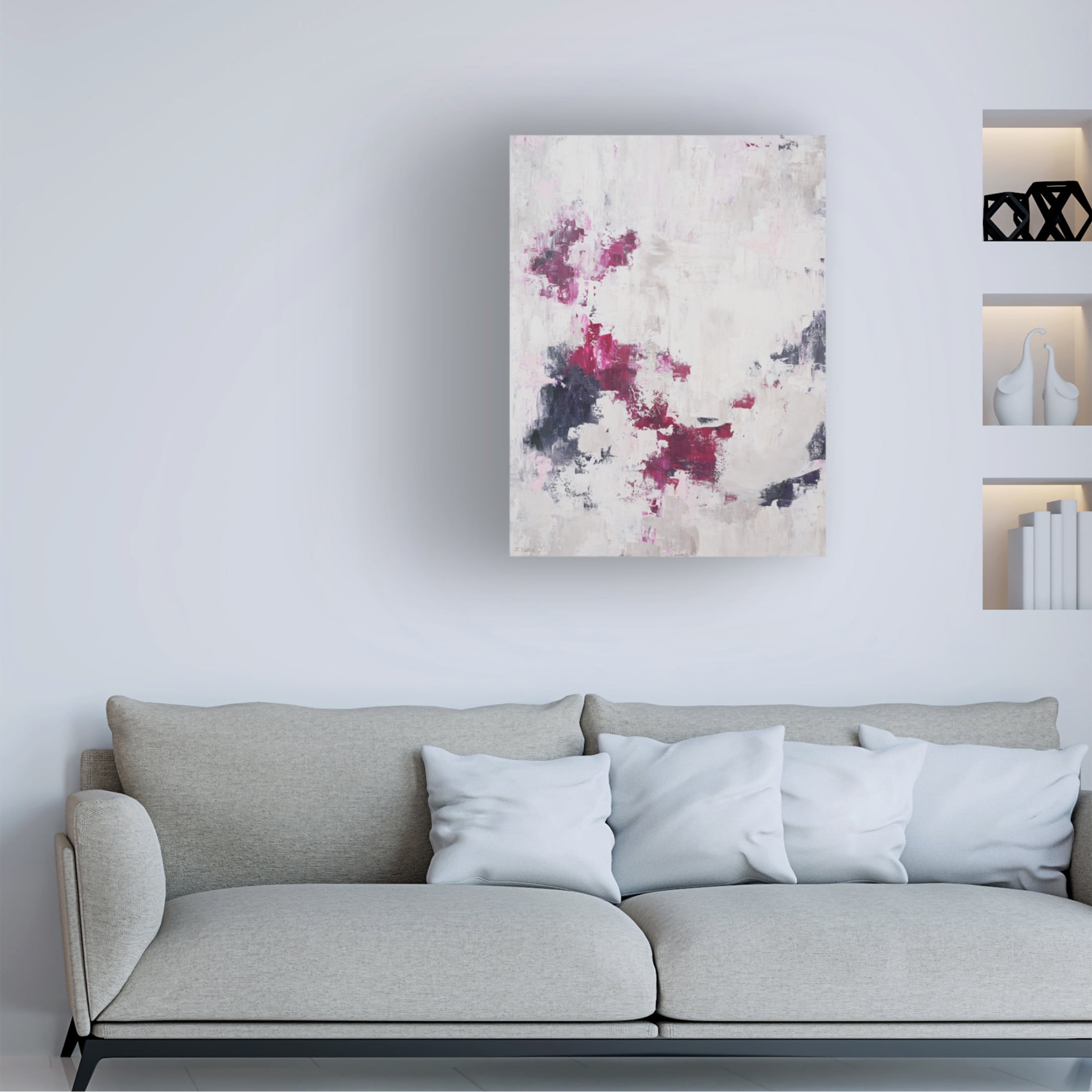 Trademark Fine Art Francoise Wattre A perfect day 1 Canvas Wall Art