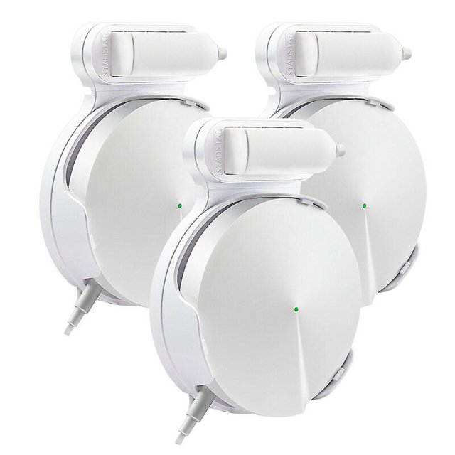 Soporte de montaje en pared del enrutador para tp-link Deco M5 Almacenamiento de red wifi en la pared sin perforar agujeros