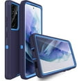 thumbnail image 5 of Entronix Funda Resistente para Galaxy S20 Ultra Plus, Triple Capa a Prueba de Golpes y Protección contra Caídas, Azul, 5 of 5