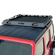 EAG Roof Rack Hard Cargo Basket Fit for 2018-2022 Wrangler JL 2Door/4Door
