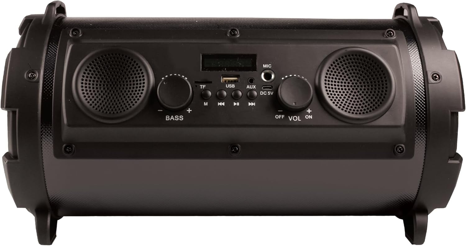IQ SOUND IQ-1525BT 5"+2" Wireless Bluetooth Speakers Rich Stereo Sound, FM Radio, 16W Output, BT V4.0, USB/SD/AUX/Mic Input, Extra Bass, 10M Range, Rechargeable, Lightweight & Portable