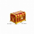 thumbnail image 2 of 1 Set Retro Plastic Pirate Treasure Boxes Kids Small Plastic Treasure Chest Toy, 2 of 6