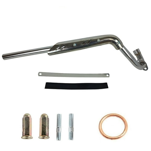 Header Exhaust Pipe Honda Apollo Dirt Bike 50 110 125cc Honda Style CRF XR