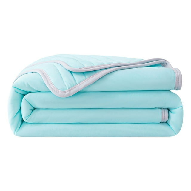 Halloween Decorations Outdoor Ice Blanket Lightweight Breathable Double Ice Cool Summer Calming Quilt Solid Color Blankets For Hot Sleepers