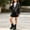 Black, variant on Ynynloco Kids Faux Leather Biker Jacket, Motorcycle Style with Lapel Collar Spring Fall Coat Bomber PU Soft Leather Jackets 1-10Y Years