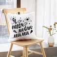 thumbnail image 5 of LALILO Throw Pillow Covers Calligraphy I Love Mom Mother Day Cushion Cover 18" x 18", 199 Pack, 5 of 6