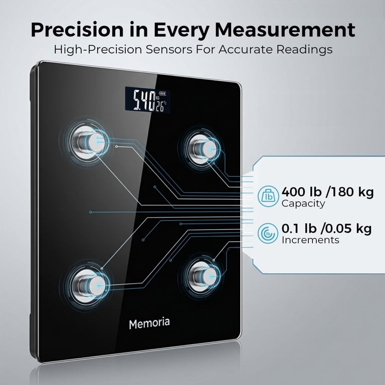 Memoria Digital Weight Scale, 400 lb Capacity photo 7