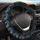 thumbnail image 5 of Fotbe Moon Wolf Warrior Funda para Volante Universal de 15 pulgadas, Accesorios para Auto para Hombre y Mujer, Protector de Volante Cómodo para SUV y Sedán, 5 of 6