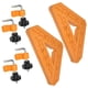 thumbnail image 2 of 2 piezas cuadrados de posicionamiento 45 DIY ABS carpintería esquina regla cuadrada para imagen Clips de fijación para, 2 of 9