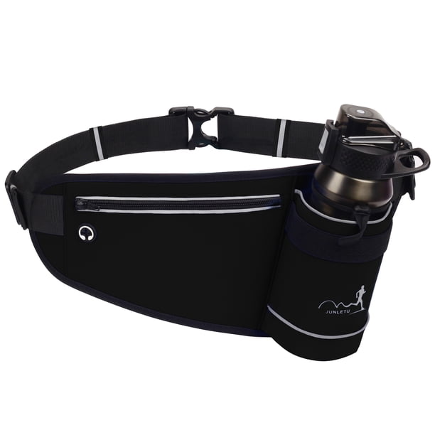 Paquete de cintura Bolsa de cinturón de hidratación para deportes al aire libre con soporte para botella de agua para trotar Correr Senderismo Camping Ciclismo Caminar