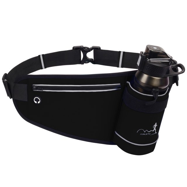 Paquete de cintura Bolsa de cinturón de hidratación para deportes al aire libre con soporte para botella de agua para trotar Correr Senderismo Camping Ciclismo Caminar