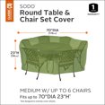 thumbnail image 3 of Classic Accessories SODO Plus Round Patio Table & Chair Set Cover - Tough and Weather Resistant Patio Set Cover, Medium, 3 of 15