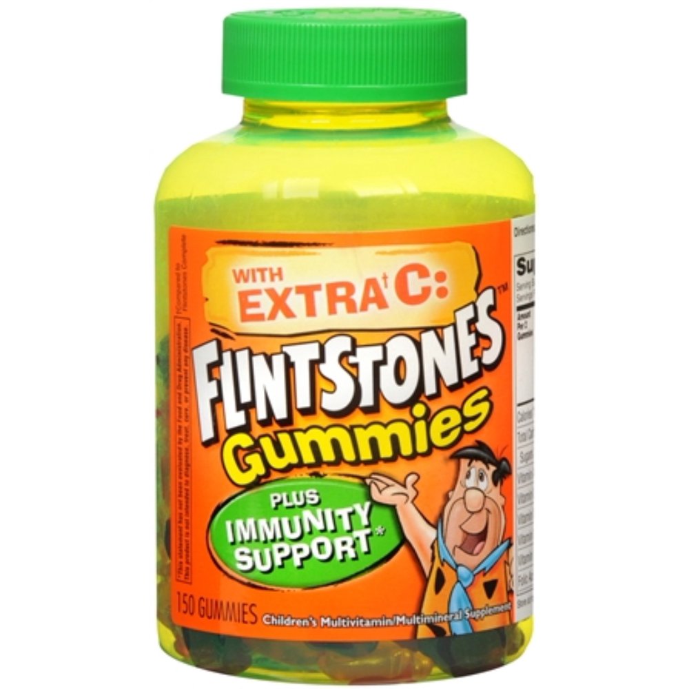 Flintstones Gummies Plus Immunity Support Multivitamin 150 Each (Pack