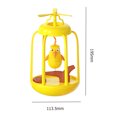 thumbnail image 5 of Juguete para gatos, jaula para pájaros, vaso con sonido, gatito interactivo, juguete para mascotas (amarillo) Likrtyny Para estrenar, 5 of 5
