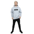 thumbnail image 4 of DC Comics Mens Batman One Colour Logo Hoodie, 4 of 5