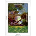 thumbnail image 5 of Art.com The Knave of Hearts in the Meadow Art Print by Maxfield Parrish, White Frame Wall Art, 21" x 29", 5 of 5