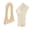 Beige, variant on 2pcs UV Protection Socks for Gel Nail Lamp, Anti-Tanning Pedicure Foot Covers, Safe Skin Shield for Home Salon DIY