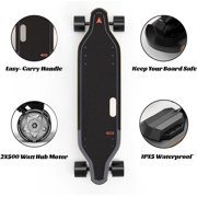 MEEPO V5 Dual-Motor Electric Skateboard with Remote, Up to 29 MPH Top Speed, 11-Mile Range, 4 Speed Modes, Smooth Braking, Easy-Carry Handle Deck for Adults & Teens