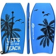 thumbnail image 1 of Tabla de Surf Bodyboard Costway EPS XPE HDPE Azul 104 x 51 cm, 1 of 9