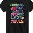 thumbnail image 3 of Trolls - Band Together - Show Me Your Moves - Toddler and Youth Short Sleeve Graphic T-Shirt, 3 of 5