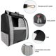 thumbnail image 3 of Pet Carrier Backpack for Cats and Dogs, up to 22lbs, Foldable Cat Carrier for Small Dog Carriers Ventilated Design for Puppy, Small Pet Travel, Hiking, 3 of 4