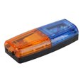 thumbnail image 3 of Warning Shoulder Light, Mini LED Strobe Light Energy Efficient  For Cycling Red And Blue,Yellow,Blue And Yellow,Red,Transparent, 3 of 8