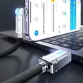 thumbnail image 3 of Cable Gmobile Tipo-C A Tipo-C, 1m, 66W, Silicona, Negro, 3 of 3