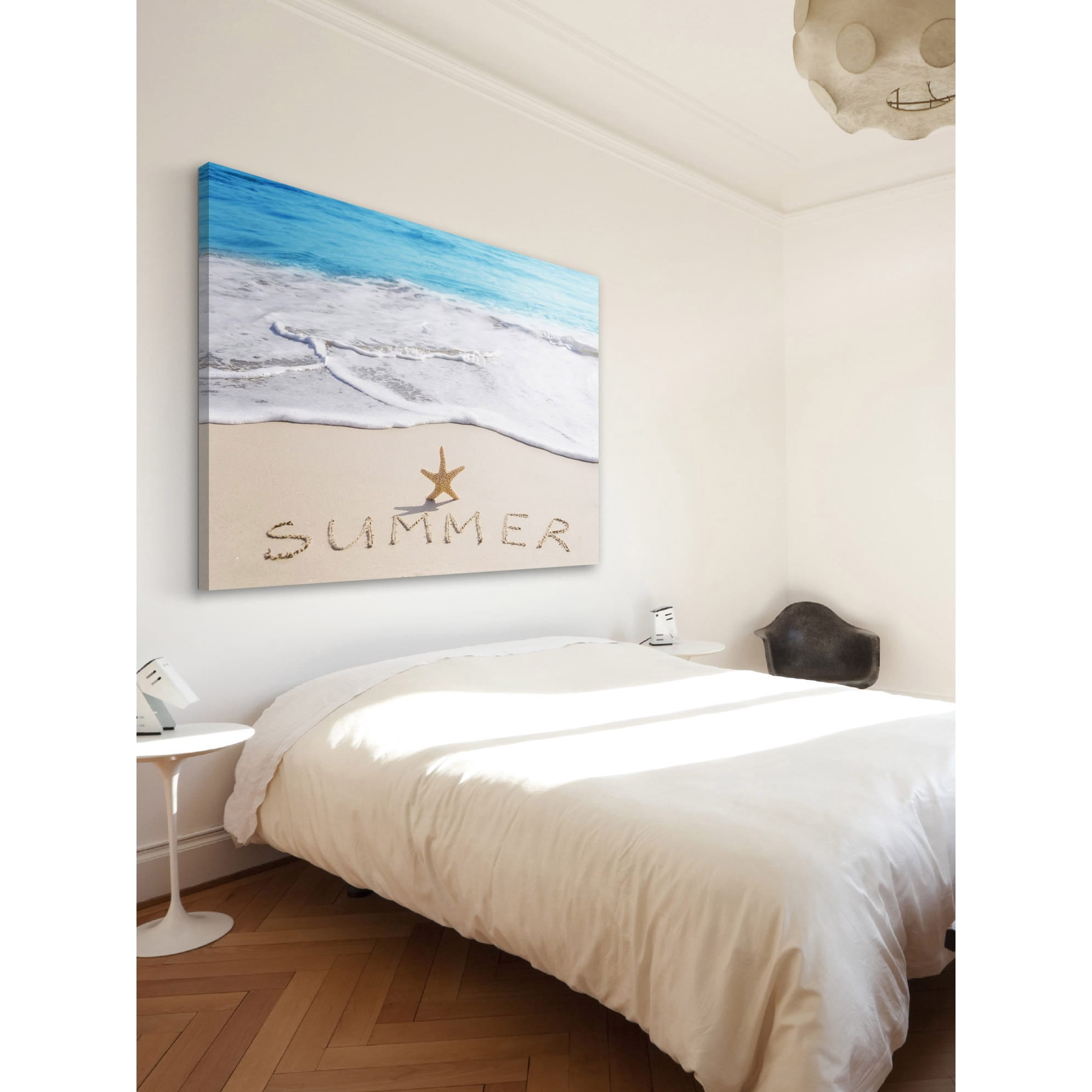 Marmont Hill "Summer Starfish" Painting Print on Wrapped Canvas
