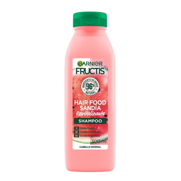 Shampoo Garnier Fructis hair food sandía revitalizante 300 ml