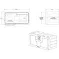 thumbnail image 7 of Buyers Products 1717105 Buyers Polymer Underbody Toolbox, 7 of 7