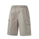 thumbnail image 3 of Pantalones Cortos Casuales de Color Sólido Quinto Pantalones, Sueltos Delgados Pantalones de Playa de Piernas Rectas de Tamaño Grande, 3 of 3