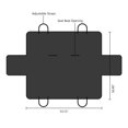 thumbnail image 7 of Dog Car Back Seat Cover Protector Waterproof Backseat Hammock for Dogs Durable Pets Seat Covers for Cars, 7 of 7