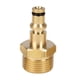 thumbnail image 1 of Convertidor de tuberías Zulema Kit de limpieza de latón Conector de la manguera, 1 of 8